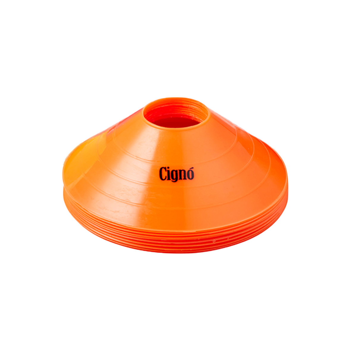 Orange Disc Cones Set 10 