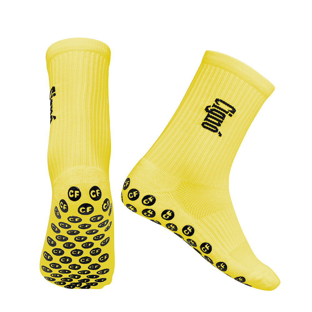 Yellow Grip Socks