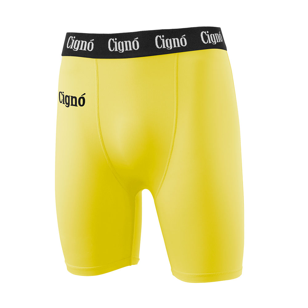 Yellow Base Layer Shorts 