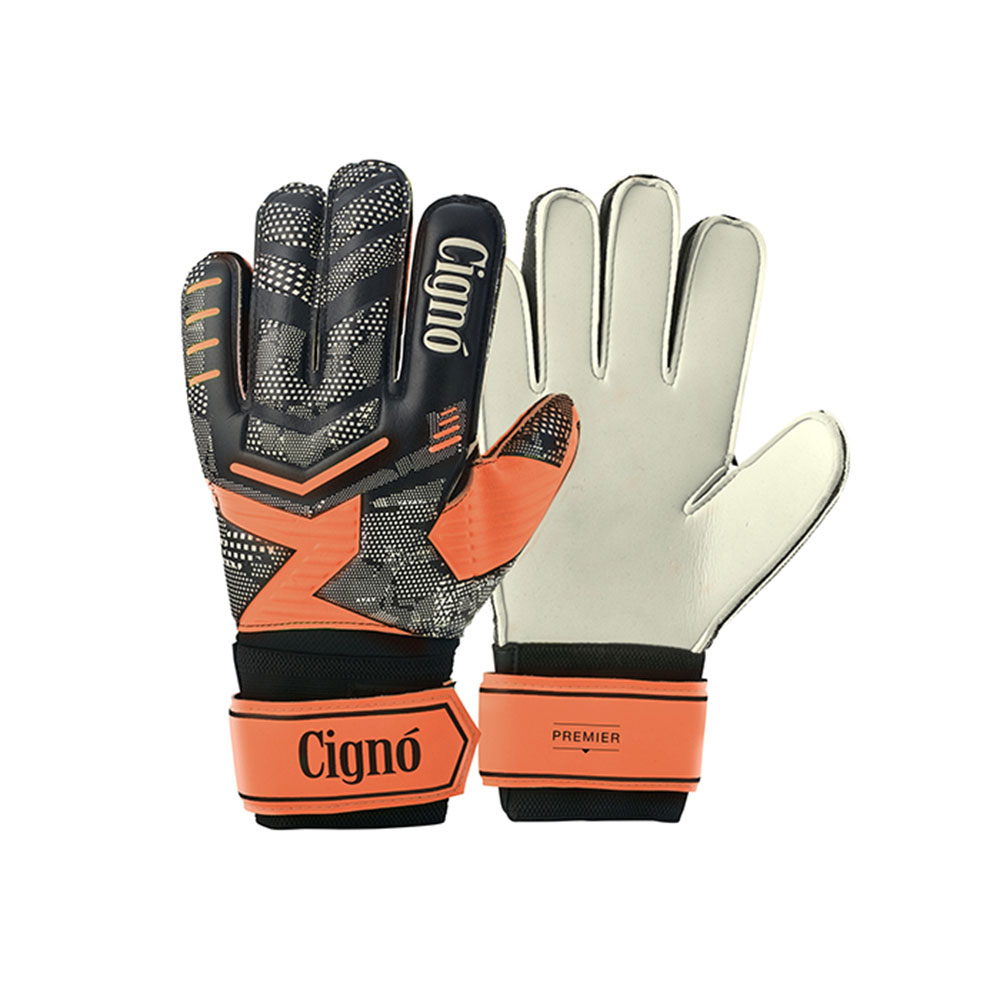 Cigno Premier Goalkeeper Gloves Orange/Black